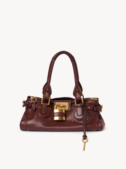 Paddington bag in grained leather