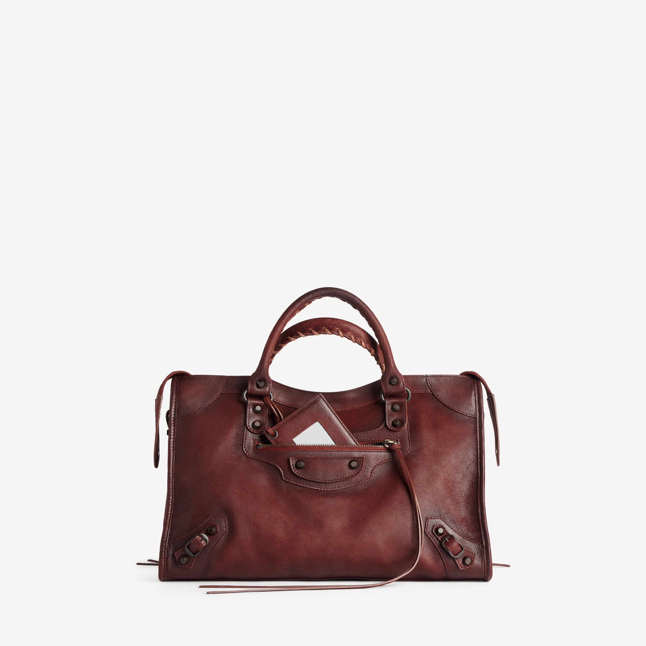 Women's Le City Bag Medium in Brick