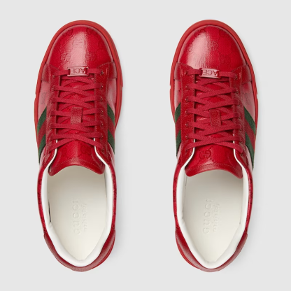 MEN'S ACE GG CRYSTAL CANVAS SNEAKER