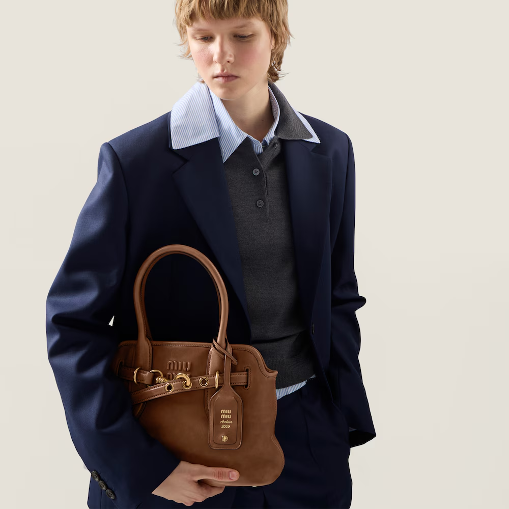 Aventure nappa leather bag