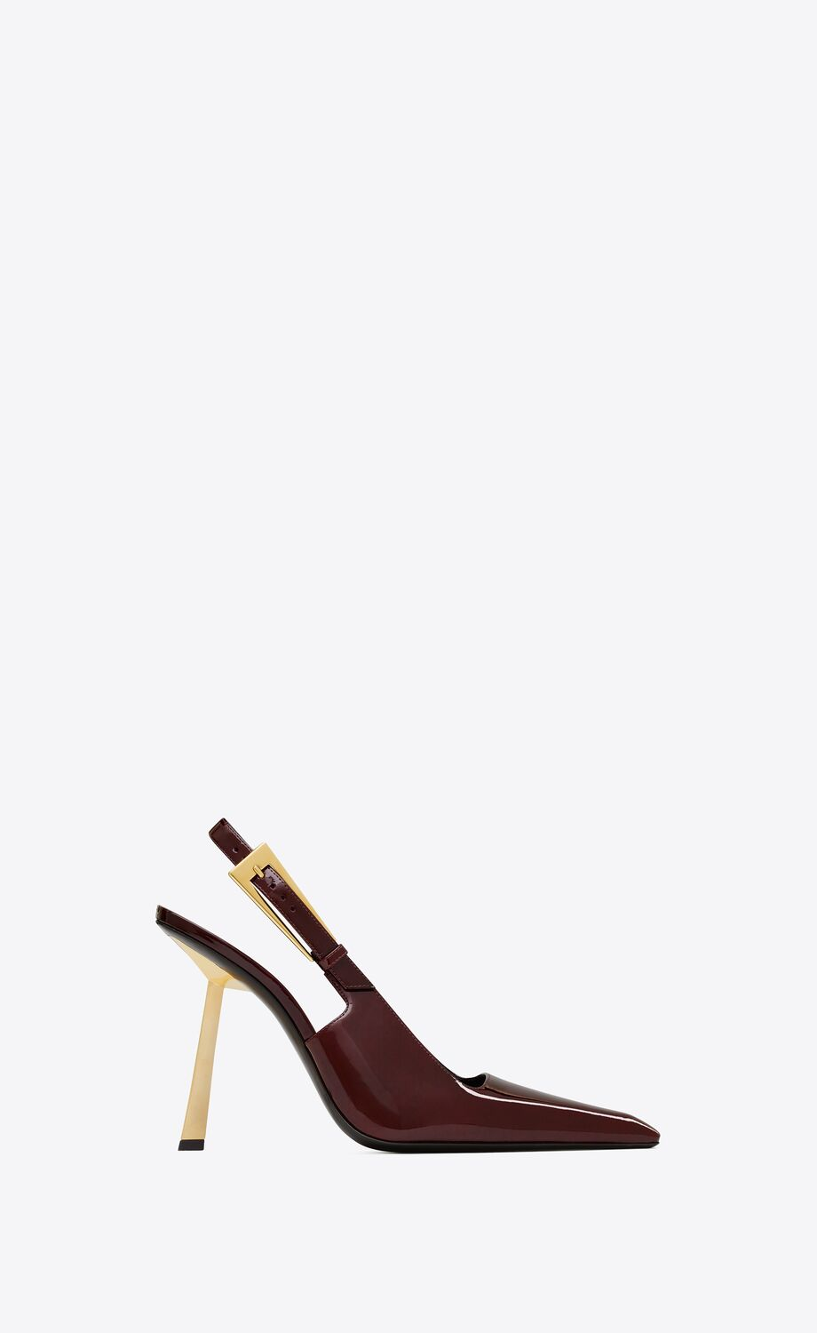 LEE SLINGBACK PUMPS IN PATENT LEATHER