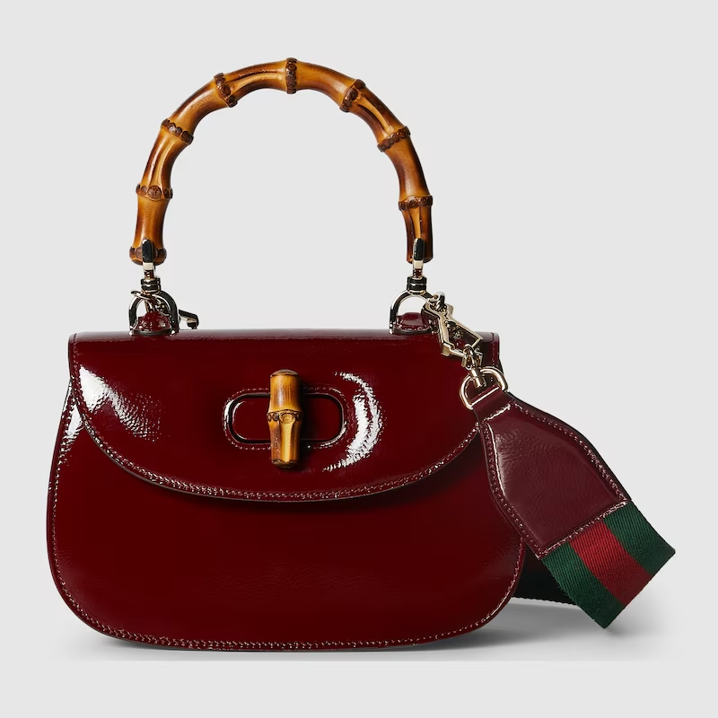 GUCCI BAMBOO 1947 SMALL TOP HANDLE BAG