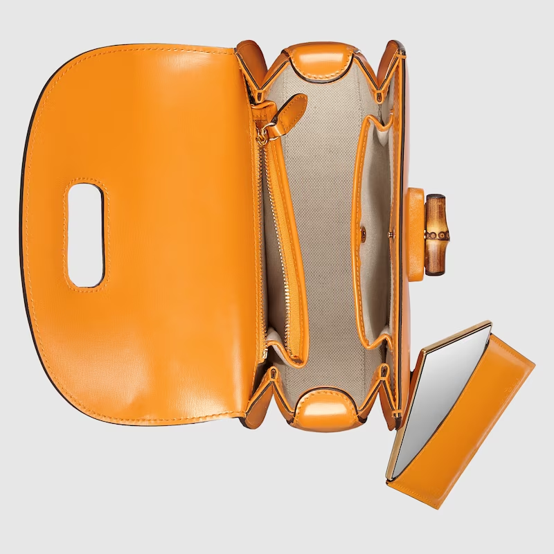 GUCCI BAMBOO 1947 SMALL TOP HANDLE BAG
