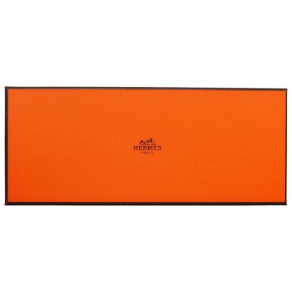 HERMES Rodeo Bag Charm Size PM Carnelian/Craie/Rose Texas Lambskin