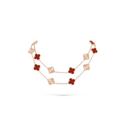 Langes Collier Vintage Alhambra, 20 Motive