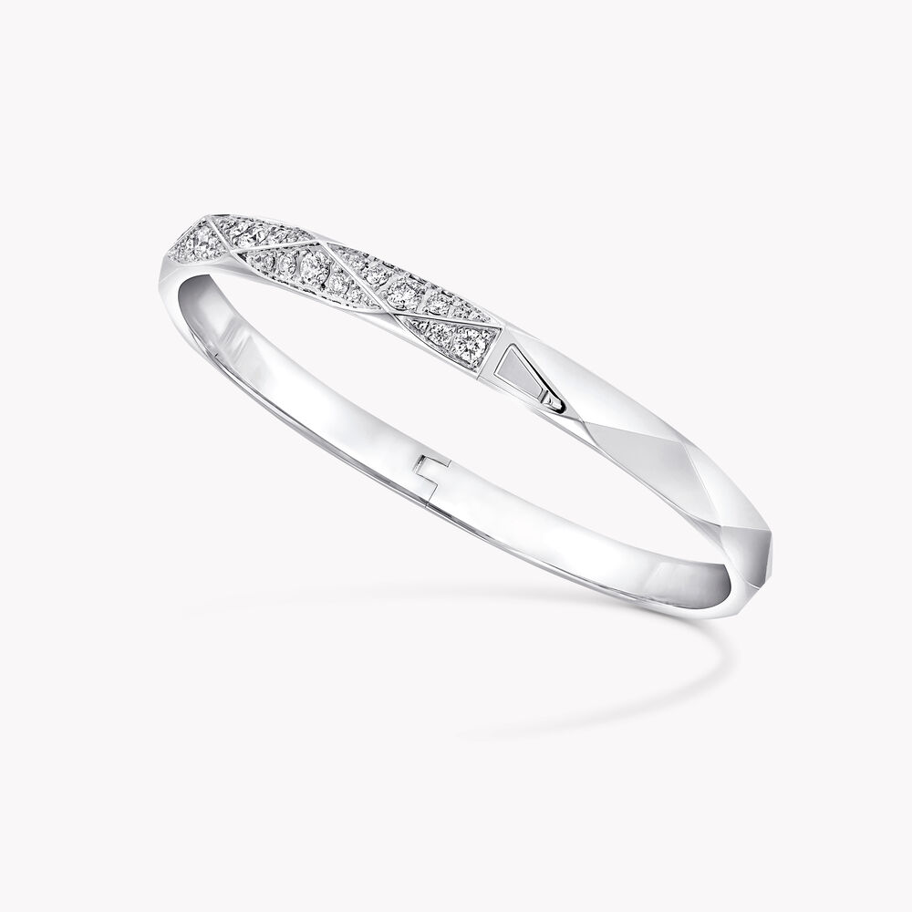Laurence Graff Signature Pavé Diamond Bangle
