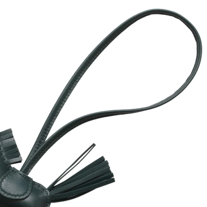 HERMES Rodeo Size PM Vert Chible Lambskin