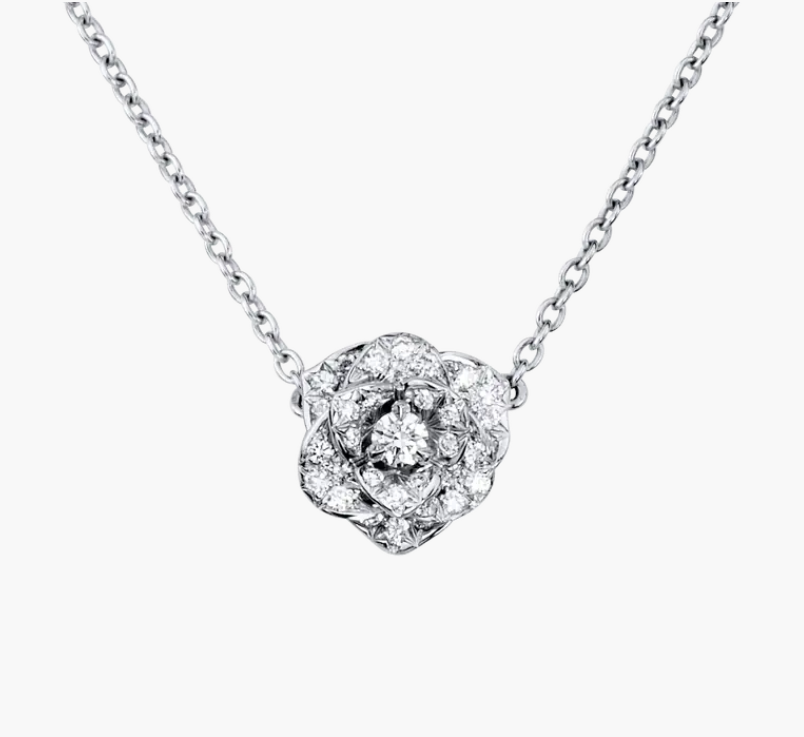 Piaget rose pendant