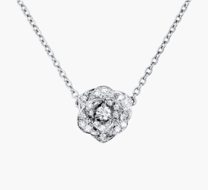 Piaget rose pendant