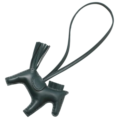 HERMES Rodeo Size PM Vert Chible Lambskin