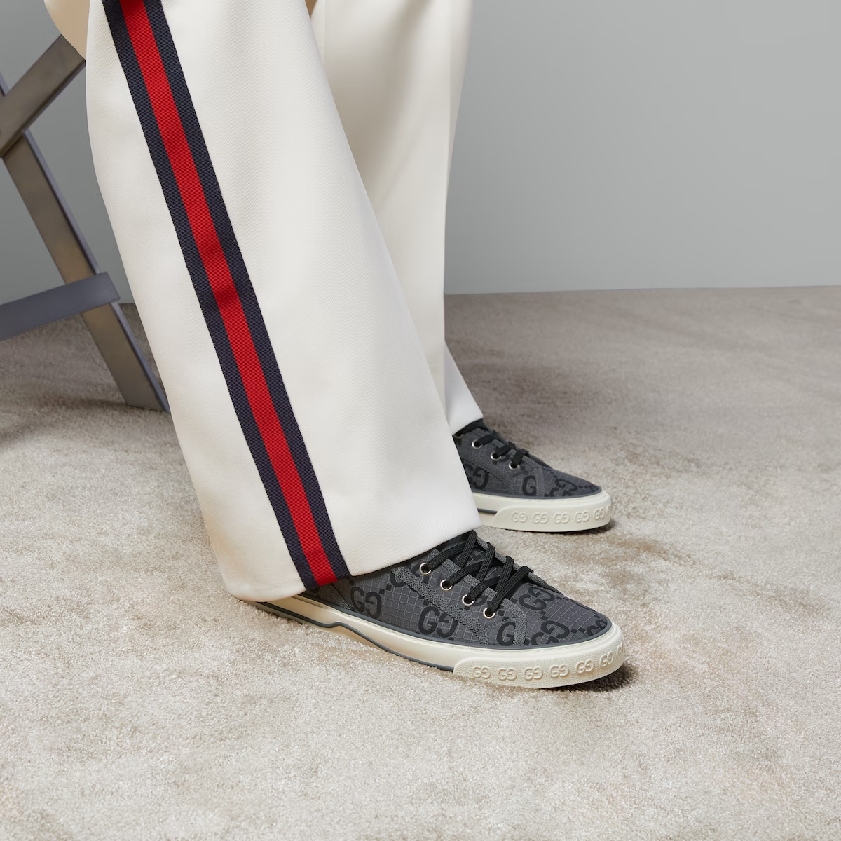 MEN'S GUCCI TENNIS 1977 HIGH-TOP SNEAKER