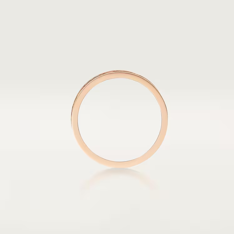 LOVE WEDDING BAND, DIAMOND-PAVED