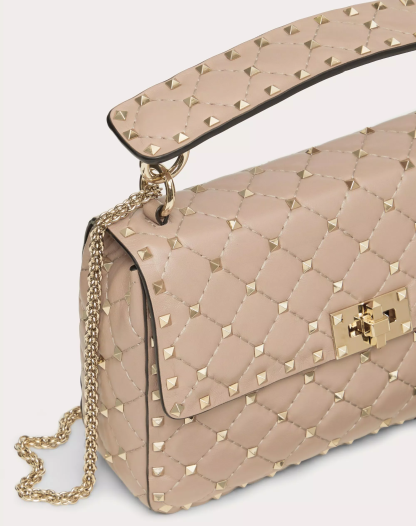MEDIUM NAPPA ROCKSTUD SPIKE BAG