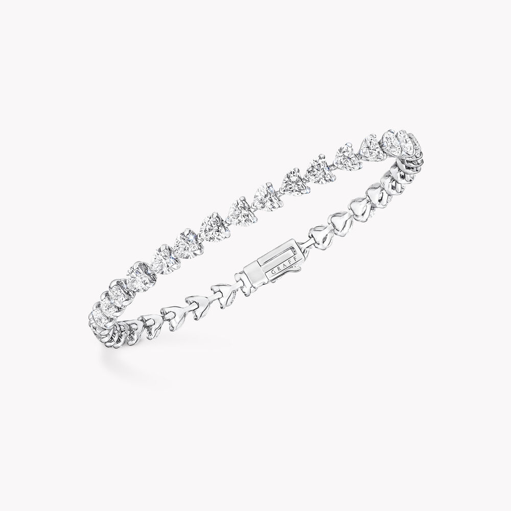 Heart Shape Diamond Bracelet