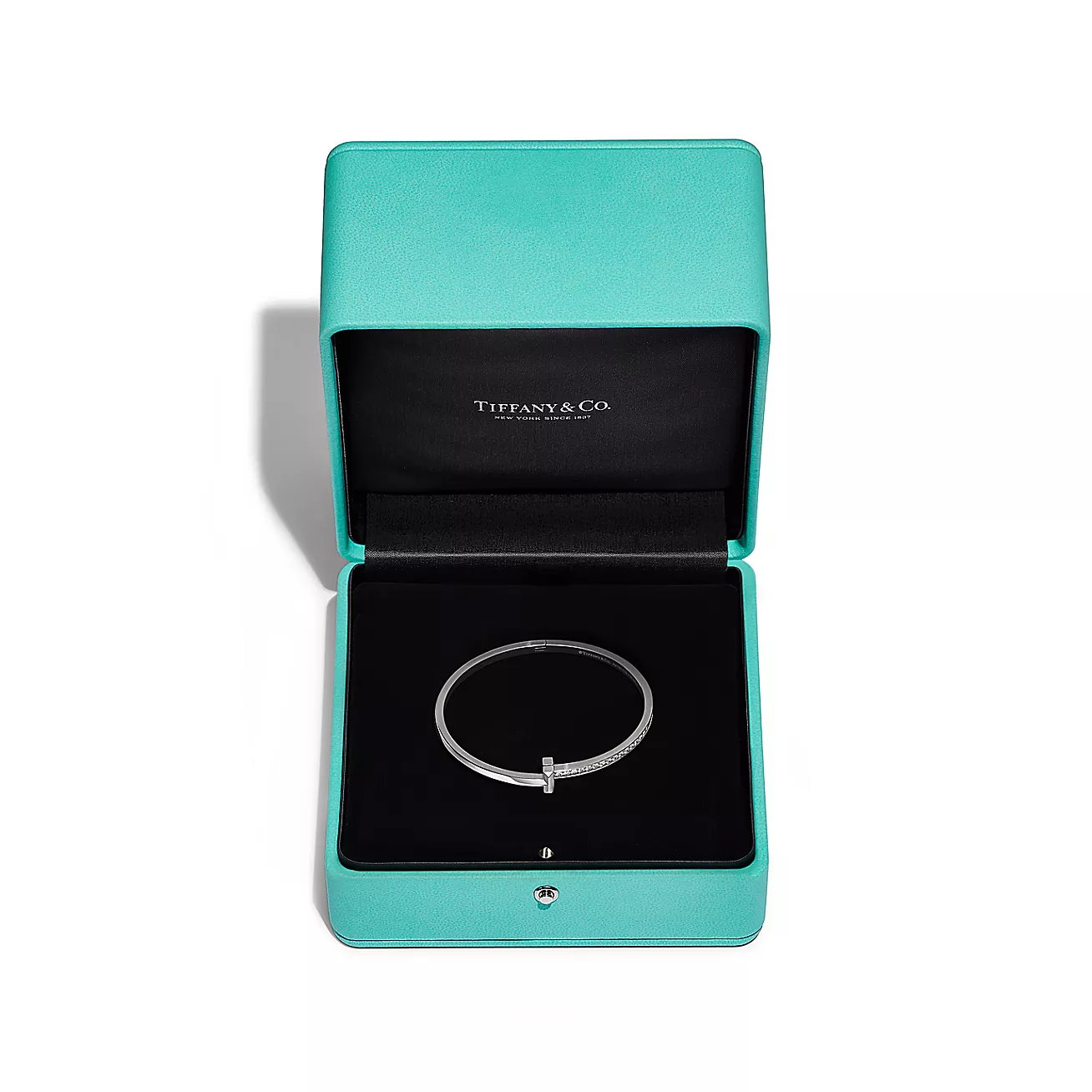 T1 Narrow Diamond Hinged Bangle