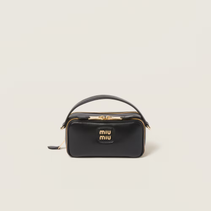 Leather shoulder bag