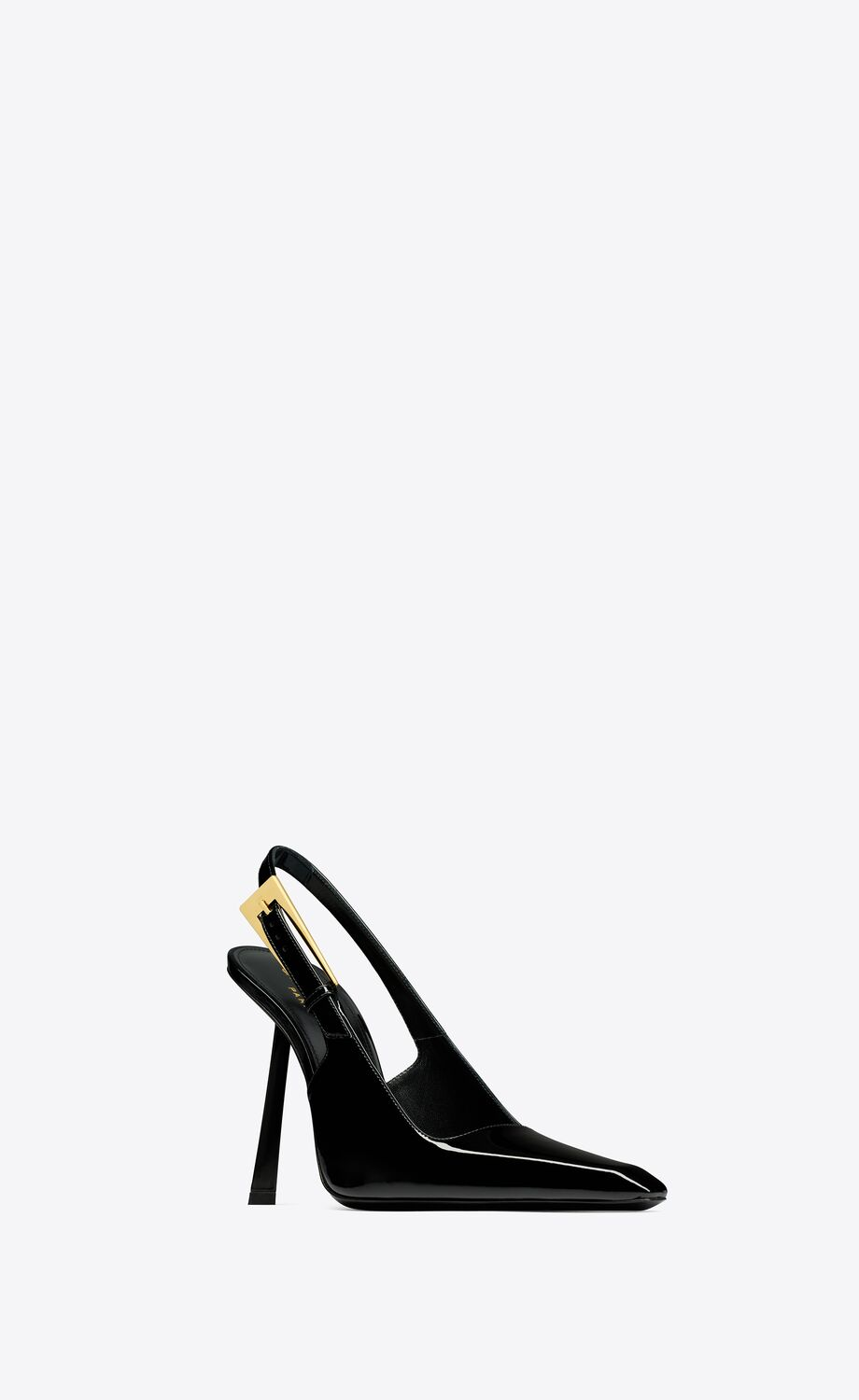 LEE SLINGBACK PUMPS IN PATENT LEATHER