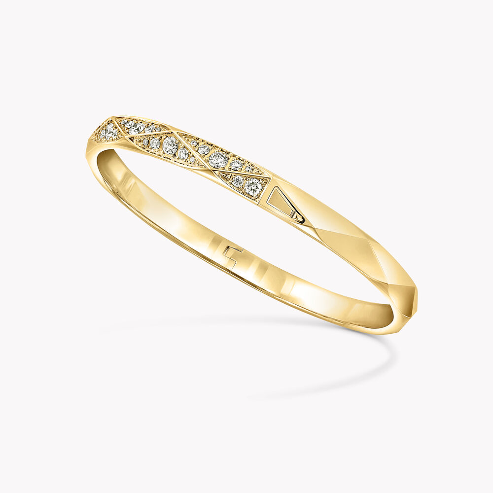 Laurence Graff Signature Pavé Diamond Bangle