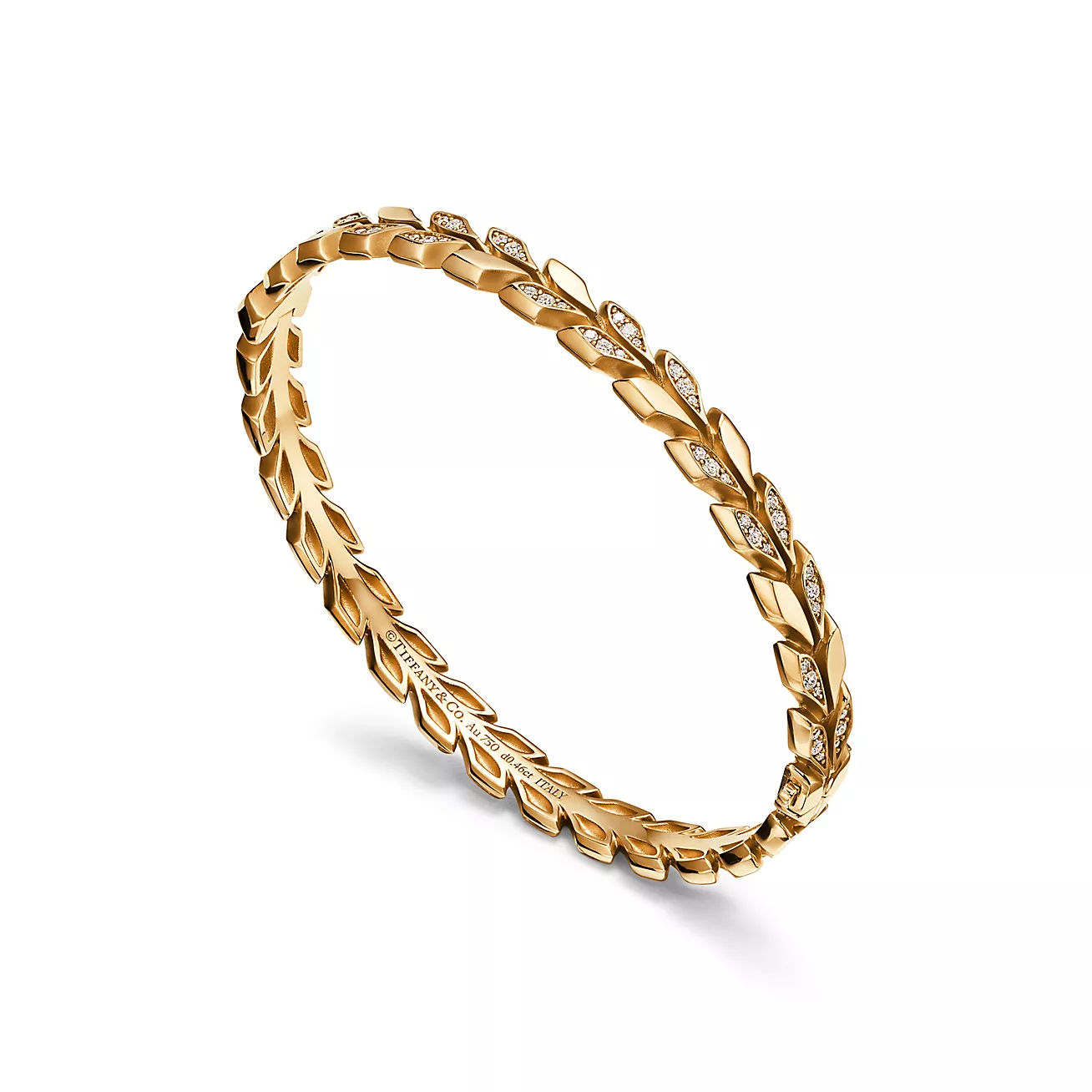 Vine Hinged Bangle