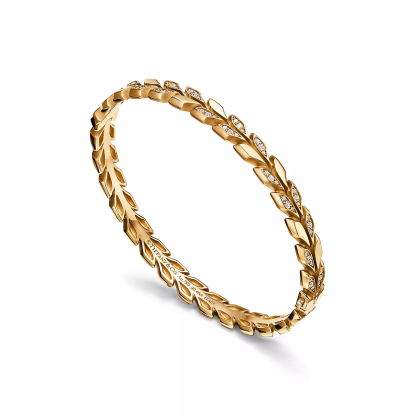 Vine Hinged Bangle