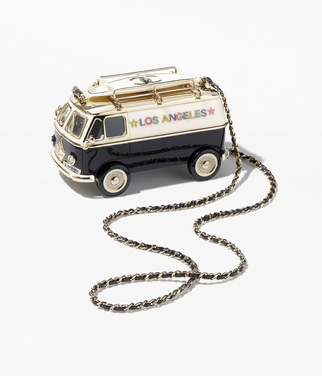 Mini van style hard dinner bag