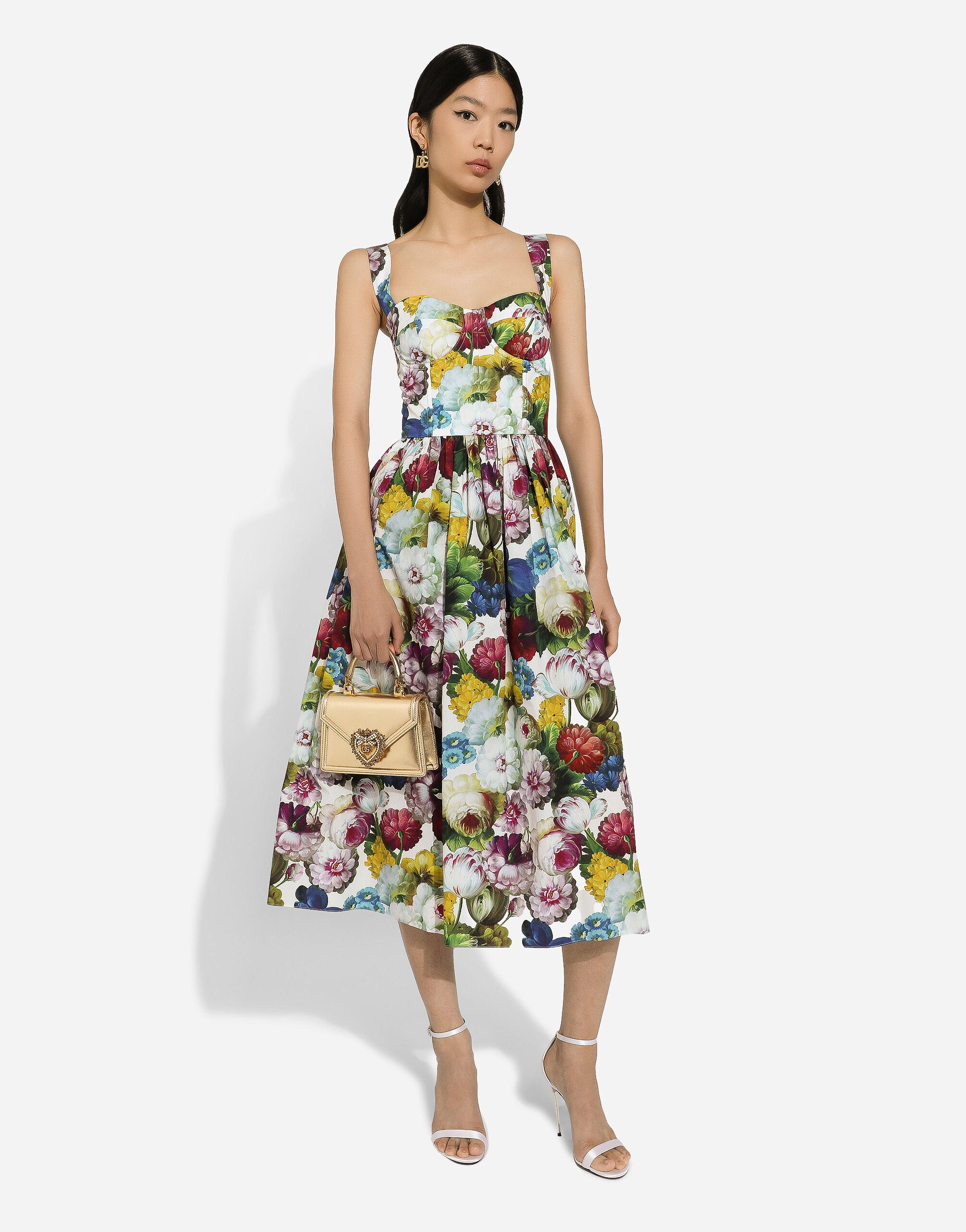 Small Devotion bag in nappa mordore leather