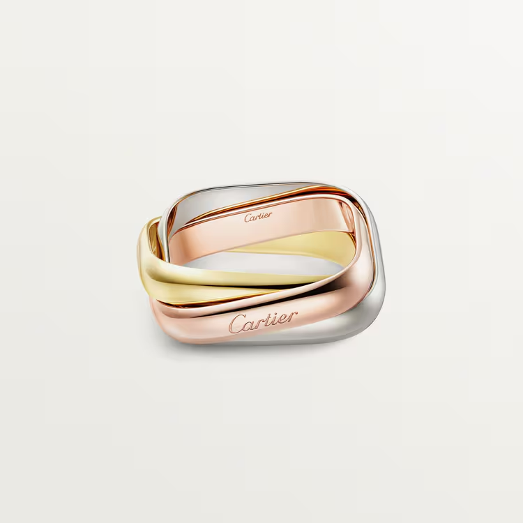 TRINITY CUSHION RING, MEDIUM MODEL