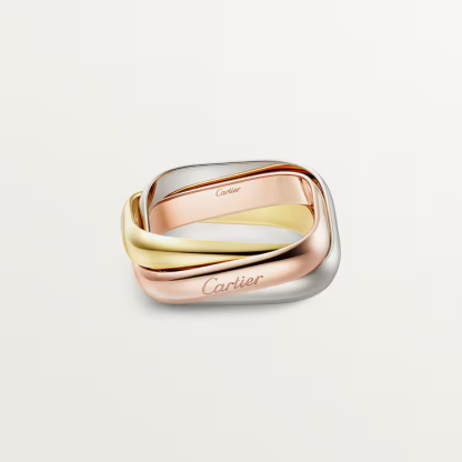 TRINITY CUSHION RING, MEDIUM MODEL