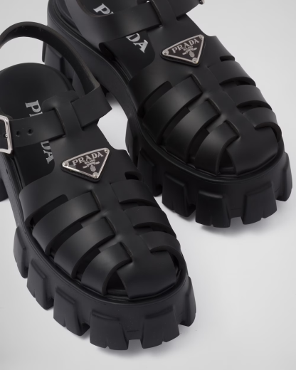 Rubber Monolith sandals