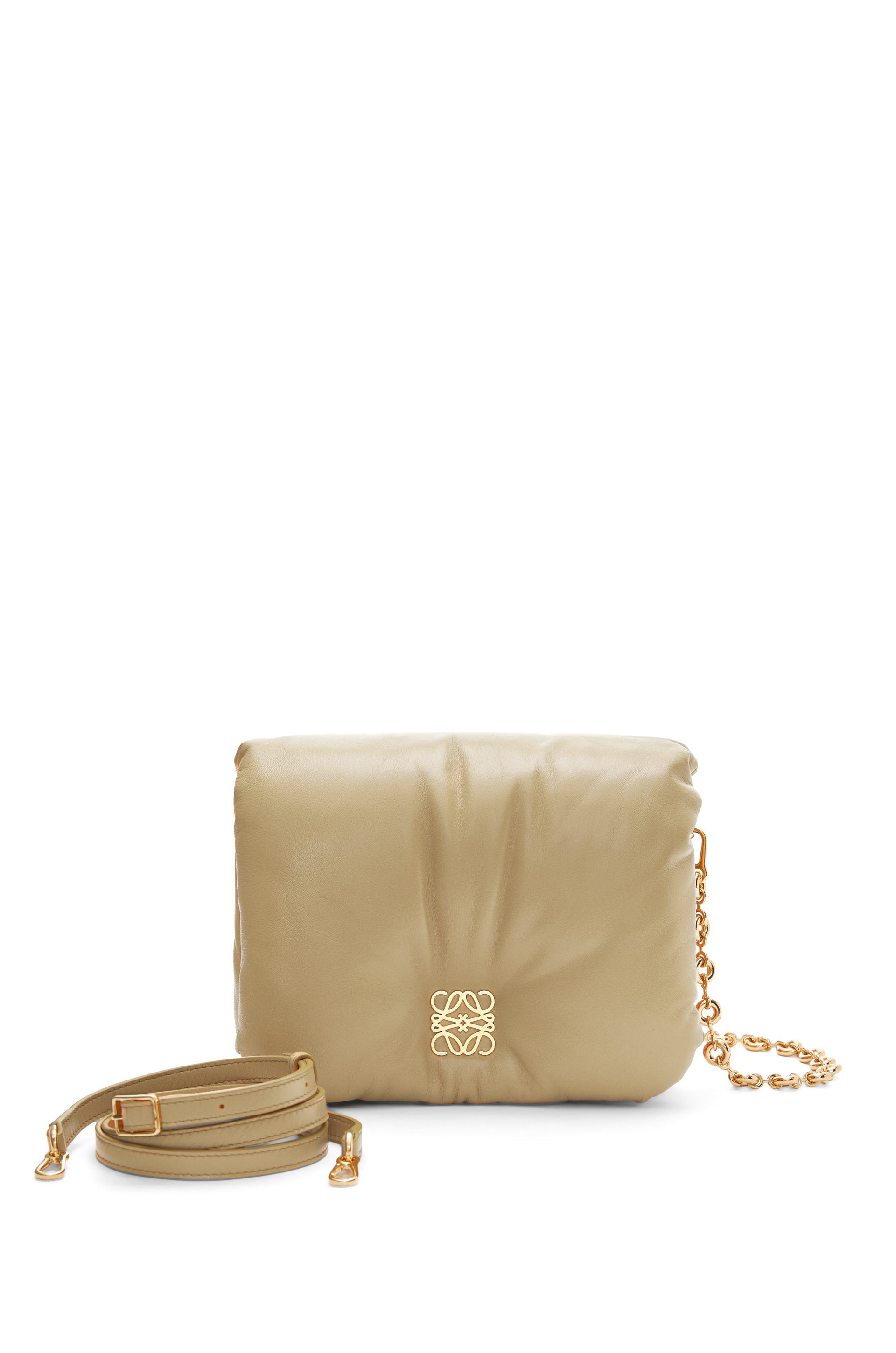 Puffer Goya bag in shiny nappa lambskin