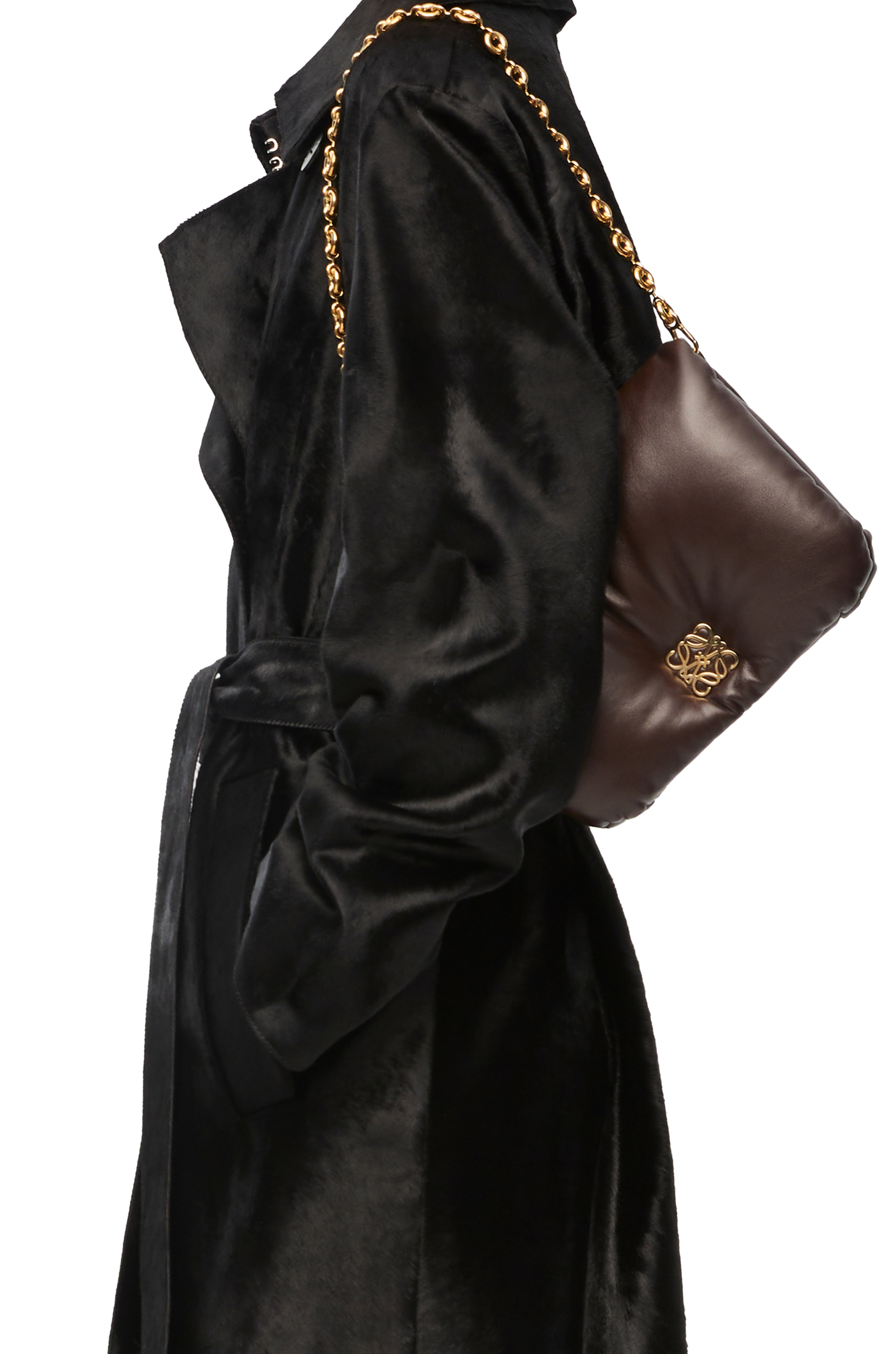 Puffer Goya bag in shiny nappa lambskin