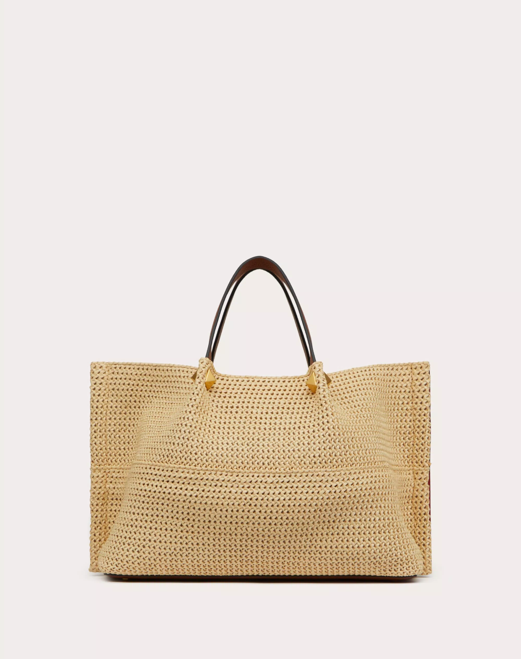 MEDIUM STRAW SUMMER TOTE