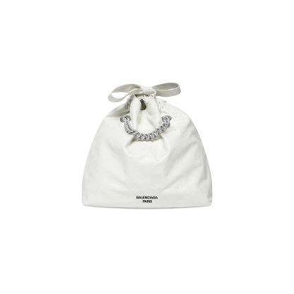 WOMEN'S CRUSH SMALL TOTE BAG IN OPTIC WHITE