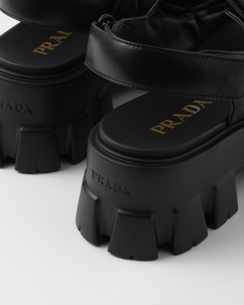 Monolith nappa leather sandals