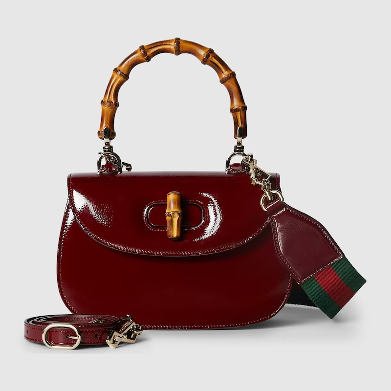 GUCCI BAMBOO 1947 SMALL TOP HANDLE BAG