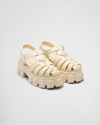 Rubber Monolith sandals