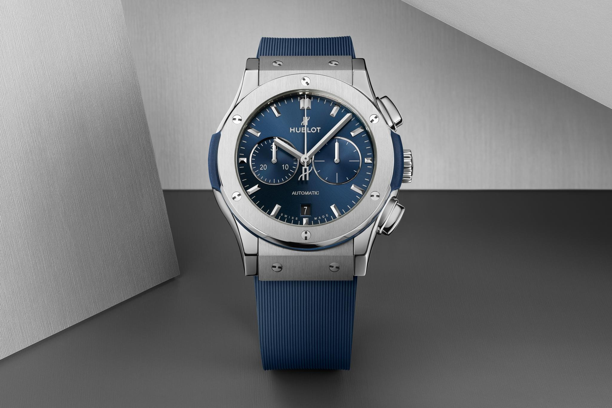 Blue Light Chronograph Titanium 42mm