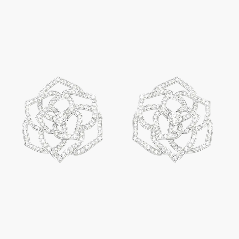 Piaget Rose earrings