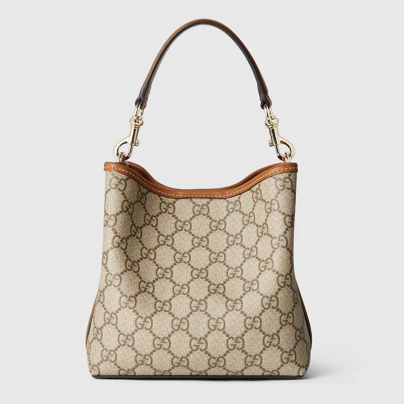 GG EMBLEM MINI BUCKET BAG