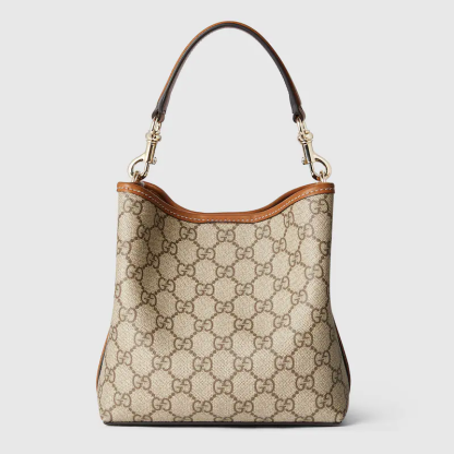 GG EMBLEM MINI BUCKET BAG