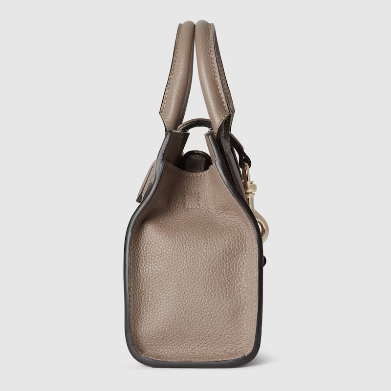 SMALL TOTE BAG WITH HOOK CLOSURE