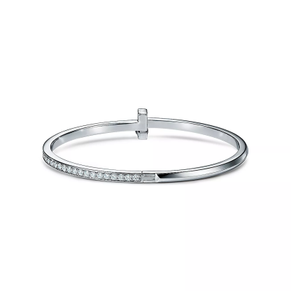 T1 Narrow Diamond Hinged Bangle