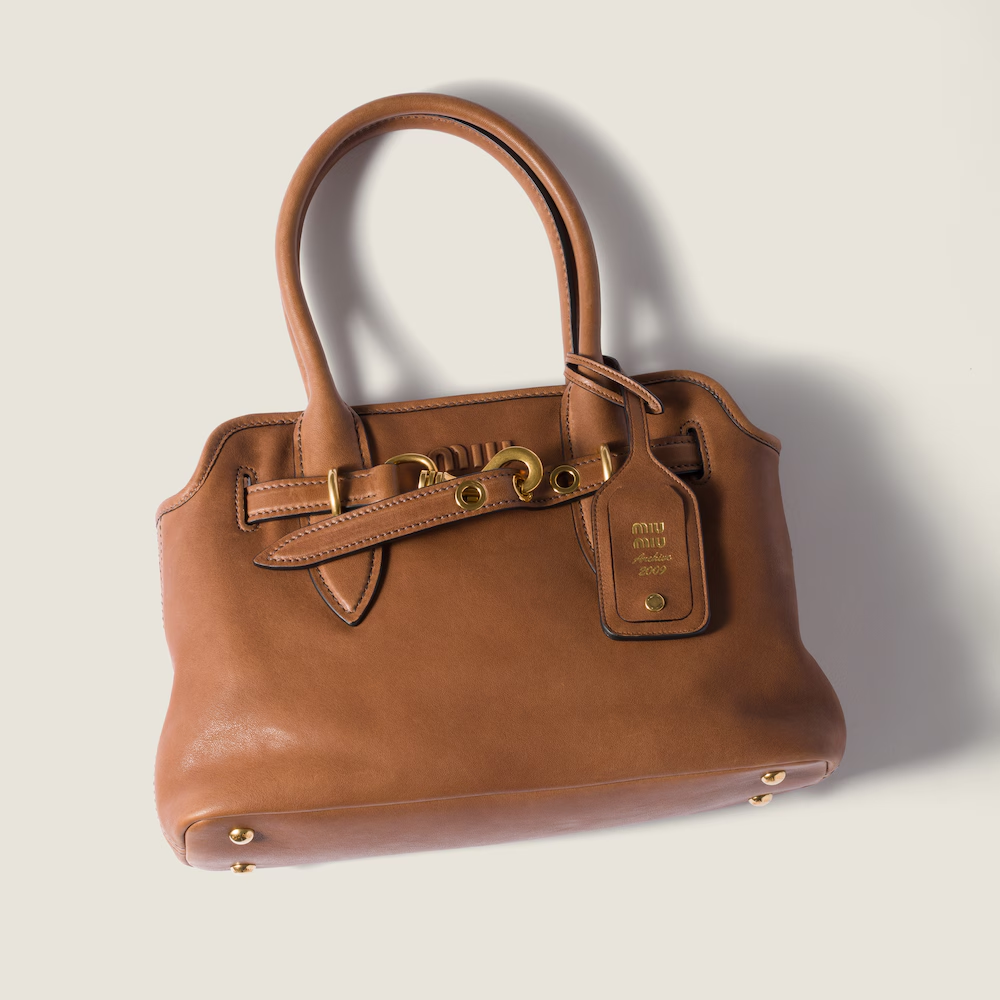 Aventure nappa leather bag
