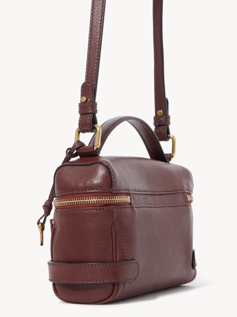 Paddington vanity bag in grained leather