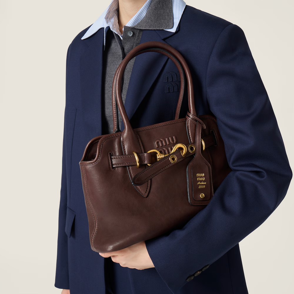 Aventure nappa leather bag