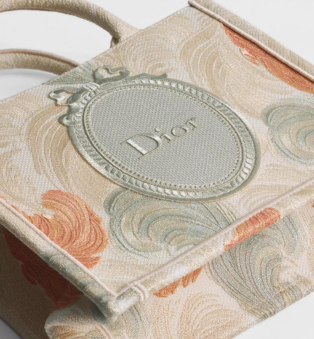 Small Dior Book Tote with Strap