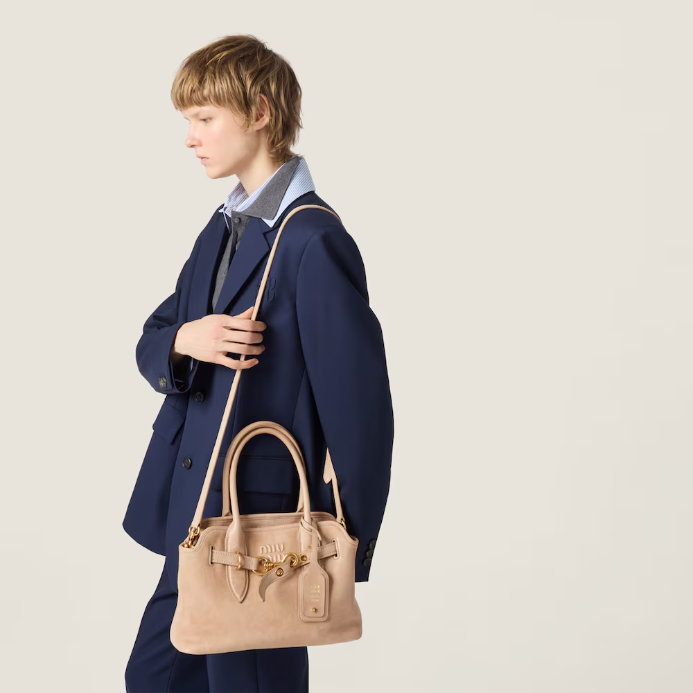 Aventure nappa leather bag