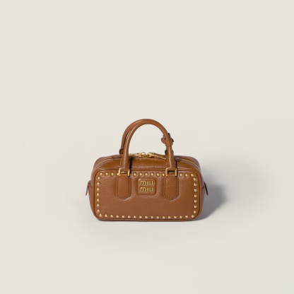 Arcadie studded leather bag