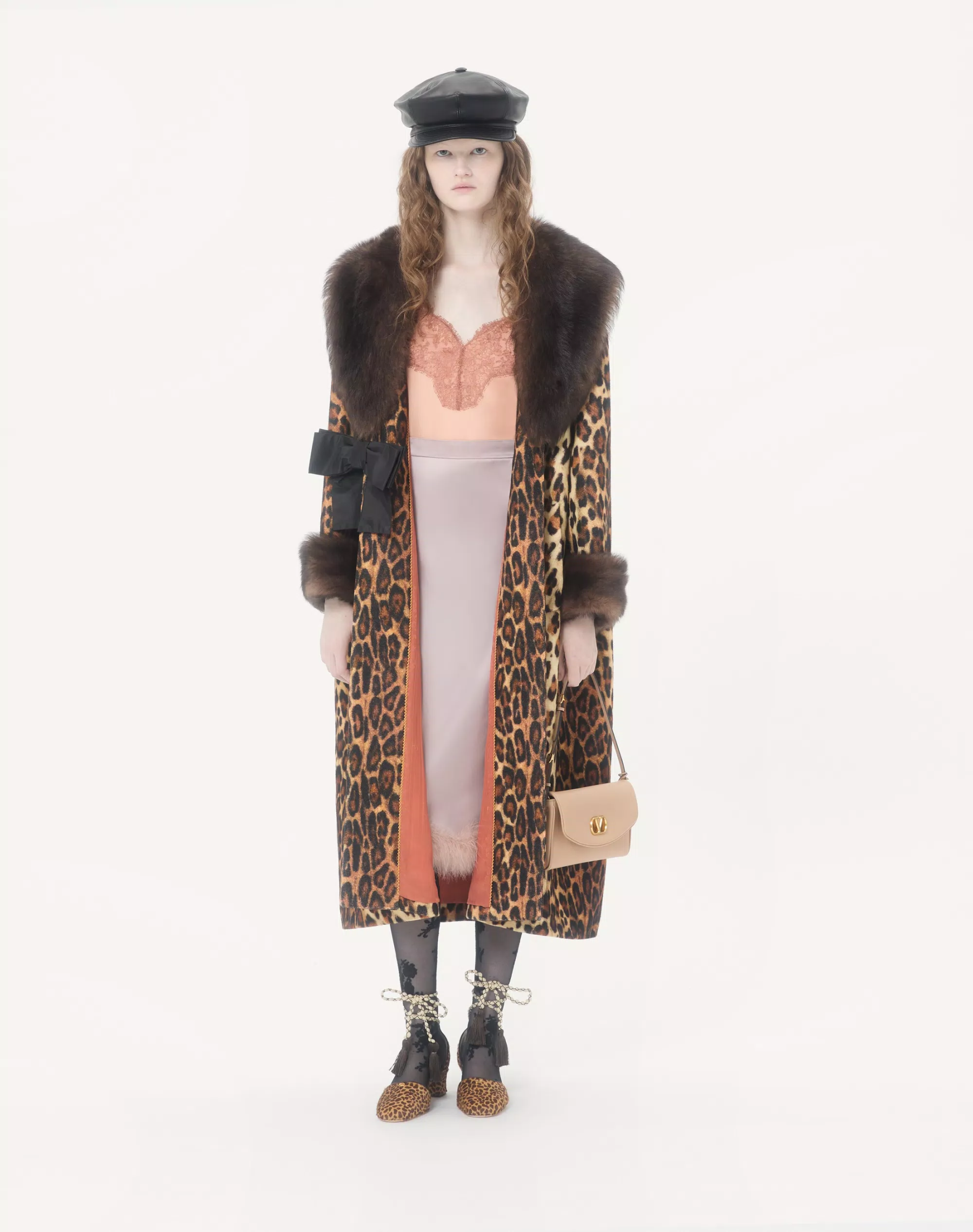 Valentino Garavani DeVain Small Nappa Shoulder Bag