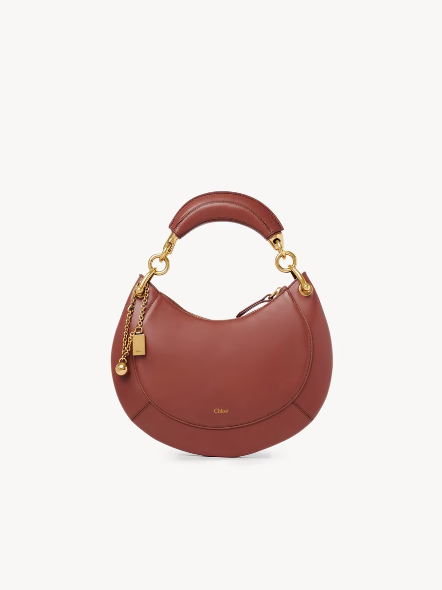 Small Chloé Banana zipped hobo in soft leather